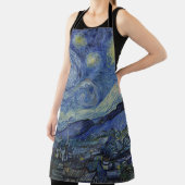 Tablier "Nuit étoilée" par Van Gogh (Insitu)