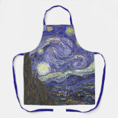 Tablier Nuit étoilée par Vincent van Gogh (Recto)