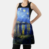 Tablier Nuit étoilée sur le Rhône (Insitu)