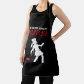 Tablier Nuit Shift Nurse Funny Halloween Classic T-Shirt (Insitu)