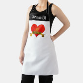 Tablier Numéro Un Nom de la maman Apron | Cadeau de la fêt (Insitu)