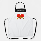 Tablier Numéro Un Nom de la maman Apron | Cadeau de la fêt (Recto)