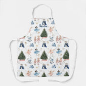 Tablier Nutcracker Ballet Noël personnalisé (Recto)