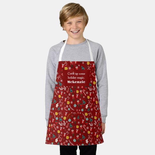 Tablier Nutcracker Magic Motif Kid (Porté)