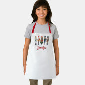 Tablier Nutcracker mignon Joyeux Noël (Insitu)