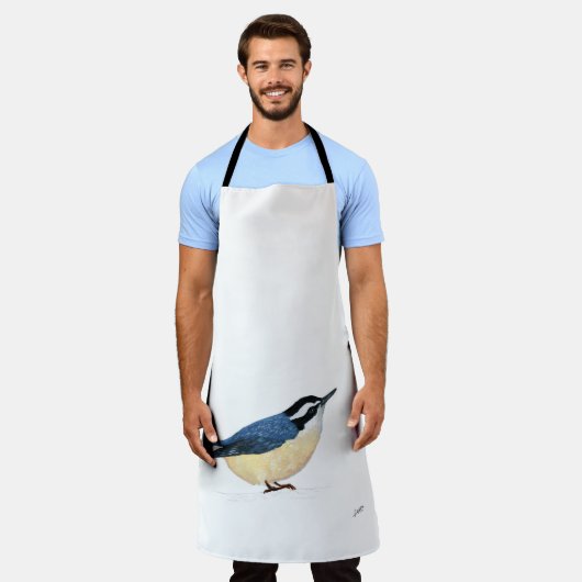 Tablier Nuthatch à poitrine rouge (Porté)