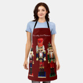 Tablier "Nutty à propos de Noël" Nutcracker (Porté)