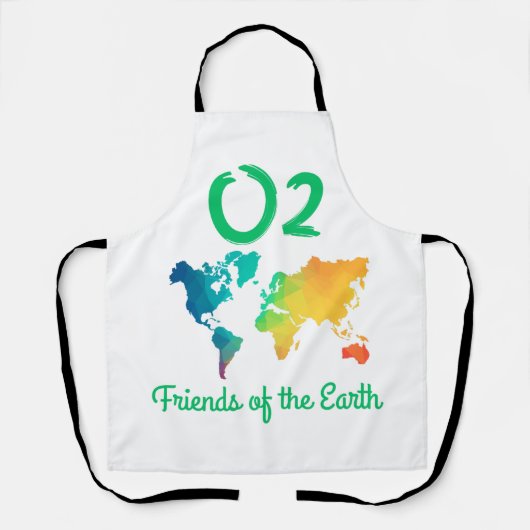 Tablier O2 - Amis de la Terre (Recto)