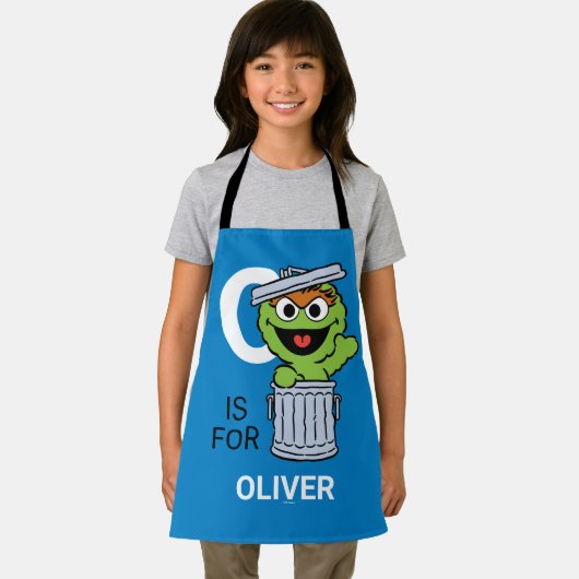 Tablier O est pour Oscar le Groupe | Ajouter Votre Nom (Insitu)