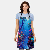 Tablier Oasis de la jungle éthérée (Porté)