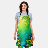 Tablier Oasis de la jungle tropicale luxuriante (Porté)