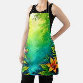 Tablier Oasis de la jungle tropicale luxuriante (Insitu)