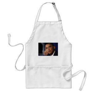 Tablier Obama "En Changement" Citations de Sagesse Cadeaux