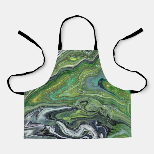 Tablier Obsession 1 Vert sauvage (Recto)