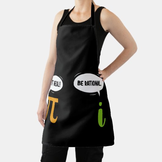 Tablier Obtenir Réel Être Rationnel Funky Math Pi Geek Jou (Insitu)