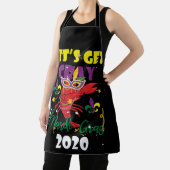 Tablier Obtenons Cray Chemise Mardi Gras 2020 Costume (Insitu)