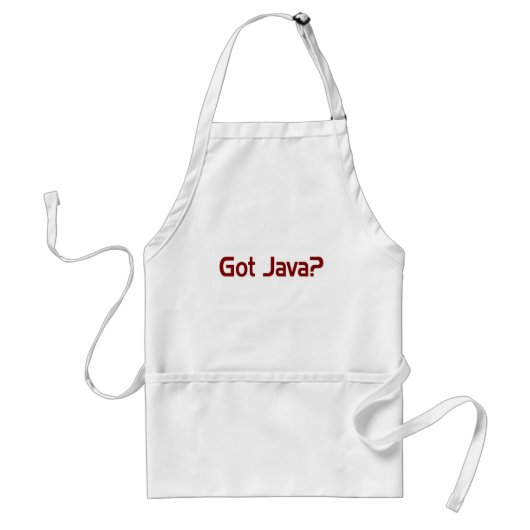 Tablier obtenu de Java (Devant)