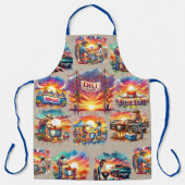 Tablier Occidental Chili Cookoff Scènes 1 (Recto)