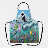 Tablier Océan (Recto)