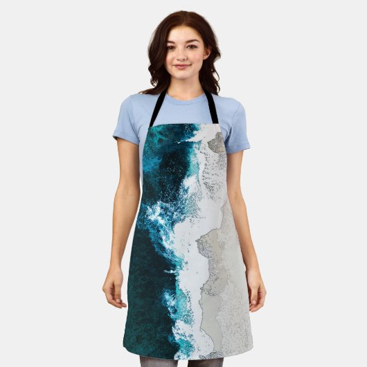 Tablier Océan Et Plage (Porté)