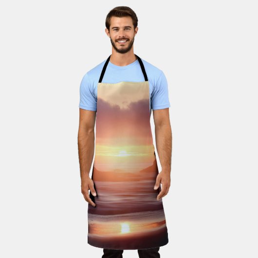 Tablier Ocean Sunset Apron (Porté)