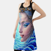 Tablier Ocean Wave Imaginaire Goddess Art (Insitu)