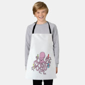 Tablier Octopus avec Crayon (Porté)