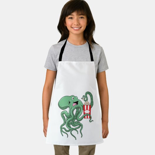 Tablier Octopus avec Popcorn (Insitu)