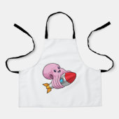 Tablier Octopus avec Rocket (Recto)