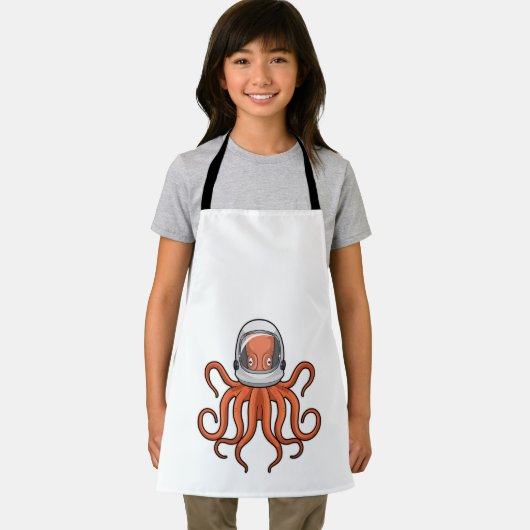 Tablier Octopus en astronaute (Insitu)