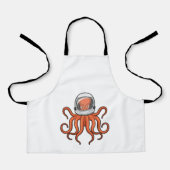 Tablier Octopus en astronaute (Recto)