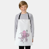 Tablier Octopus en tant qu'assistant avec Trident (Porté)