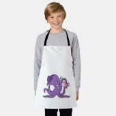 Tablier Octopus with Fish (Porté)
