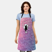 Tablier Ode to Love Cat Apron par Adiela Akoo (Porté)