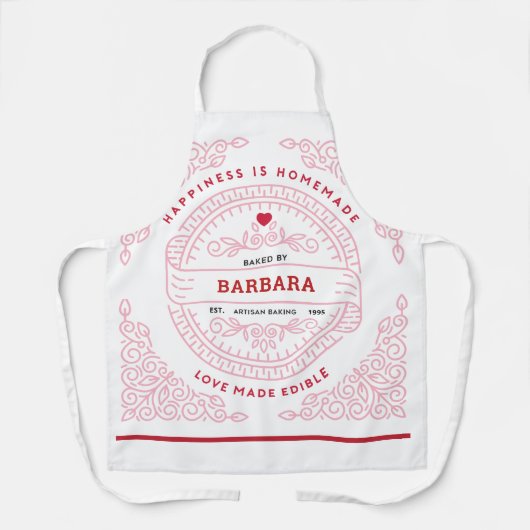 Tablier Odeur de défilement des PINKS Rendu des lignes de  (Recto)