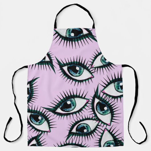 Tablier Oeil de montagne conception Abstraite (Recto)