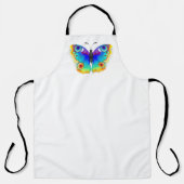 Tablier Oeil de paon arc-en-ciel (Recto)