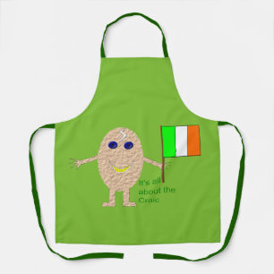 Tablier Oeuf irlandais patriotique