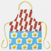 Tablier Oeufs et Bacon Meilleurs amis pour toujours (Recto)