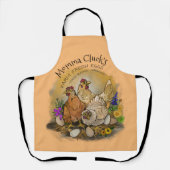 Tablier Oeufs frais de la ferme de Momma Cluck (Recto)