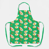 Tablier OEufs frits avec poivrons verts (Recto)