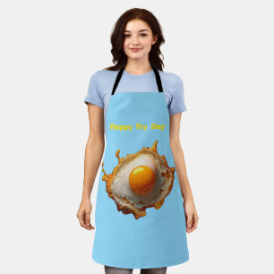 Tablier Oeufs frits Sunny side Up Happy Fry Day