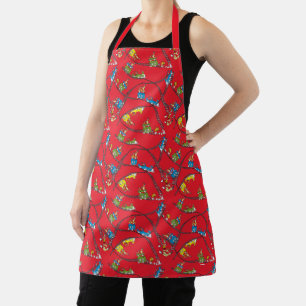 Tablier Oeufs verts et jambon Motif de train