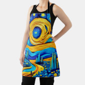 Tablier Oeuvre d'art étoilée (Insitu)