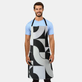 Tablier OEuvre de composition Bauhaus réalisée avec l'ele (Porté)