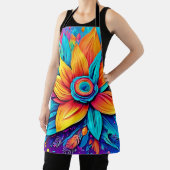 Tablier Oeuvre florale dynamique (Insitu)