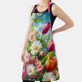 Tablier OEuvre florale/printanière (Insitu)
