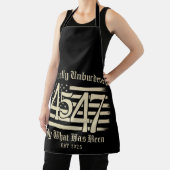 Tablier Officiellement Déchargé Par Ce Qui A Été Trump 45 (Insitu)