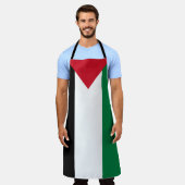 Tablier officiellement le drapeau de l'État de Palestine (Porté)