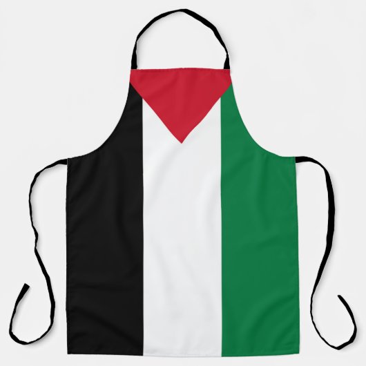 Tablier officiellement le drapeau de l'État de Palestine (Recto)